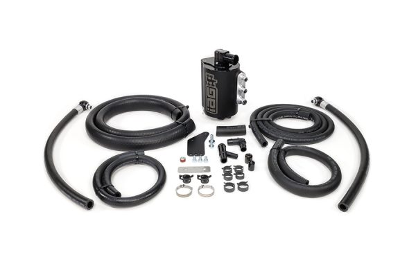 2006-2007 SUBARU WRX & 2004-2007 STI IAG PERFORMANCE V3 COMPETITION SERIES AIR OIL SEPARATOR AOS BLACK