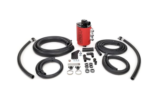 2006-2007 SUBARU WRX & 2004-2007 STI IAG PERFORMANCE V3 COMPETITION SERIES AIR OIL SEPARATOR AOS RED