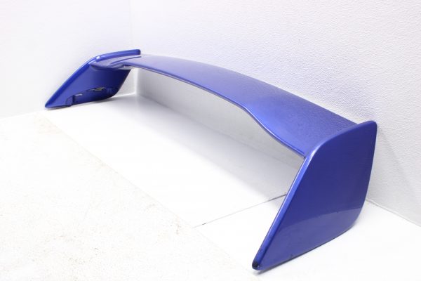 2015-2021 SUBARU WRX STI UPPER TRUNK WING SPOILER WORLD RALLY BLUE OEM - Image 6