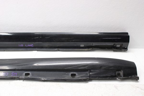 2004-2007 SUBARU WRX STI SIDE SKIRTS ROCKER PANELS OBP BLACK SET LH/RH OEM - Image 5