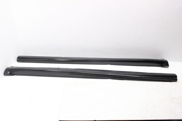 2004-2007 SUBARU WRX STI SIDE SKIRTS ROCKER PANELS OBP BLACK SET LH/RH OEM - Image 6