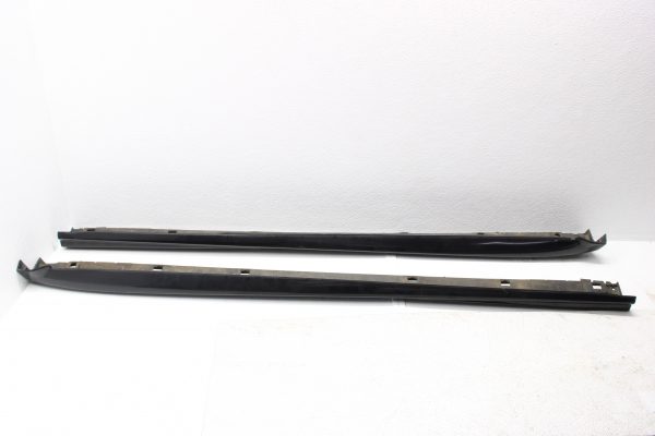 2004-2007 SUBARU WRX STI SIDE SKIRTS ROCKER PANELS OBP BLACK SET LH/RH OEM - Image 7