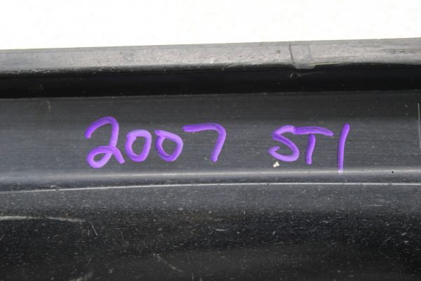 2004-2007 SUBARU WRX STI SIDE SKIRTS ROCKER PANELS OBP BLACK SET LH/RH OEM - Image 8