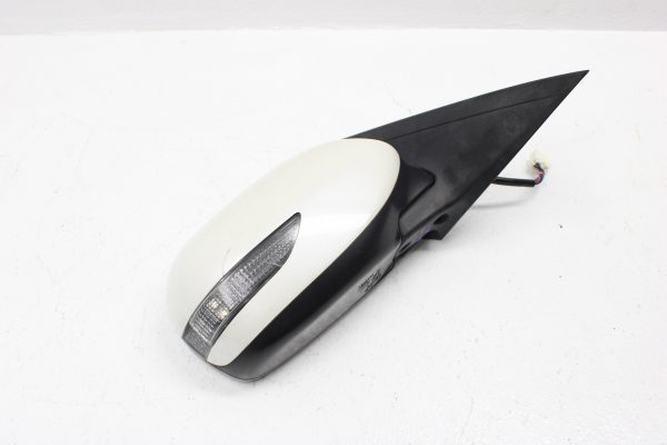 2008-2014 SUBARU WRX STI RH SIDE VIEW MIRROR W/ TURN SIGNAL SATIN WHITE PEARL - Image 3