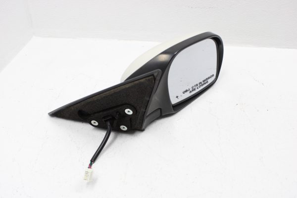 2008-2014 SUBARU WRX STI RH SIDE VIEW MIRROR W/ TURN SIGNAL SATIN WHITE PEARL - Image 6