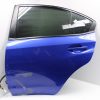 2015-2020 SUBARU WRX & STI REAR LH DOOR ASSEMBLY DRIVERS SIDE WORLD RALLY BLUE