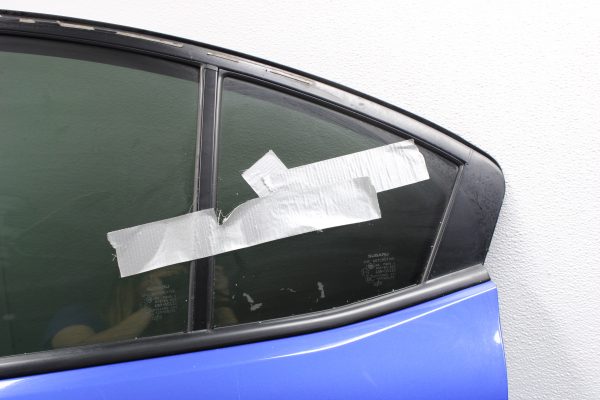 2015-2020 SUBARU WRX & STI REAR LH DOOR ASSEMBLY DRIVERS SIDE WORLD RALLY BLUE - Image 3