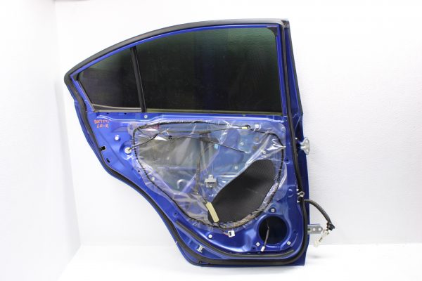 2015-2020 SUBARU WRX & STI REAR LH DOOR ASSEMBLY DRIVERS SIDE WORLD RALLY BLUE - Image 9