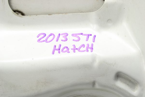2008-2014 SUBARU WRX & STI HOOD BONET ASSEMBLY SATIN WHITE PEARL OEM - Image 7