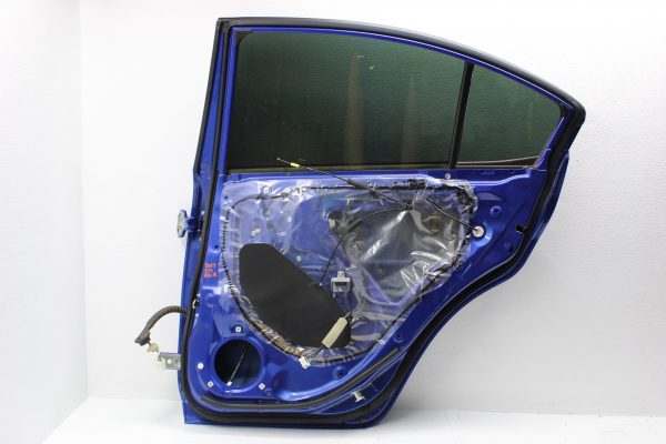2015-2021 SUBARU WRX & STI REAR RH DOOR ASSEMBLY PASSENGER SIDE WORLD RALLY BLUE OEM - Image 7