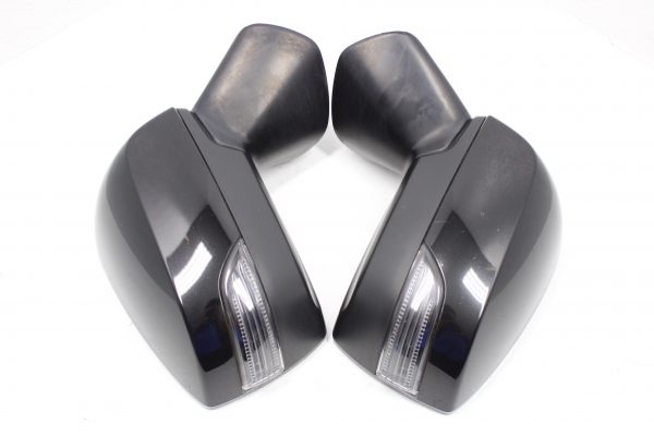 2015-2021 SUBARU WRX & STI SIDE VIEW MIRRORS W/ TURN SIGNALS LH/RH SET BLACK OEM