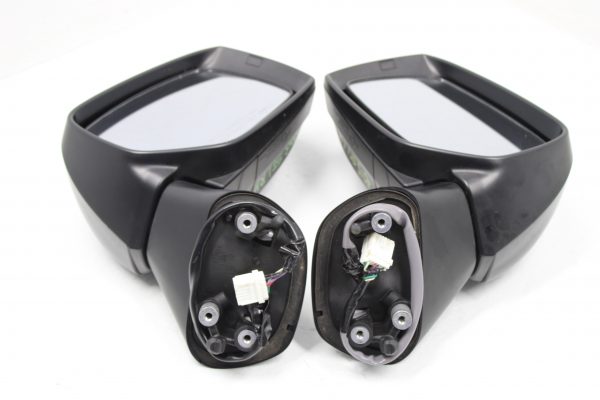 2015-2021 SUBARU WRX & STI SIDE VIEW MIRRORS W/ TURN SIGNALS LH/RH SET BLACK OEM - Image 5