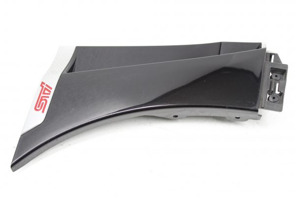 2015-2021 SUBARU WRX STI LH FENDER GARNISH TRIM BLACK DRIVERS SIDE OEM - Image 4
