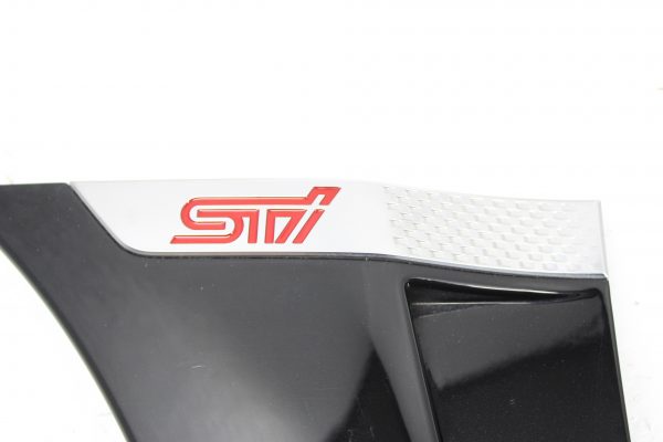 2015-2021 SUBARU WRX STI LH FENDER GARNISH TRIM BLACK DRIVERS SIDE OEM - Image 5