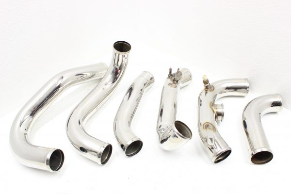 2015-2020 SUBARU WRX STI EXTREME TURBO SYSTEMS ETS ROTATED FRONT MOUNT INTERCOOLER KIT FMIC 3.5 INCH CORE W/ TIAL BOV - Image 4