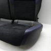 2015 SUBARU WRX STI LAUNCH EDITION BLUE LEATHER REAR SEATS UPPER & LOWER SET - Image 2