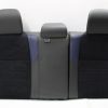 2015 SUBARU WRX STI LAUNCH EDITION BLUE LEATHER REAR SEATS UPPER & LOWER SET - Image 6