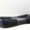 2015 SUBARU WRX STI LAUNCH EDITION BLUE LEATHER REAR SEATS UPPER & LOWER SET - Image 8