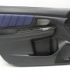 2015 SUBARU WRX STI LAUNCH EDITION FRONT & REAR BLUE LEATHER DOOR PANELS CARDS - Image 4