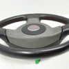 04 2004 SUBARU WRX STI STEERING WHEEL & HORN ASSEMBLY RED STITCHED OEM EJ257 - Image 3