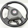 04 2004 SUBARU WRX STI STEERING WHEEL & HORN ASSEMBLY RED STITCHED OEM EJ257 - Image 5