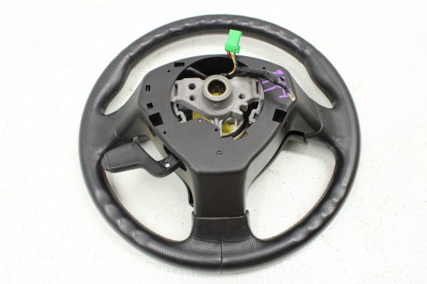 04 2004 SUBARU WRX STI STEERING WHEEL & HORN ASSEMBLY RED STITCHED OEM EJ257 - Image 8