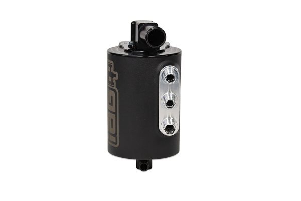 2008-2014 SUBARU WRX & 2008-2020 STI IAG PERFORMANCE V3 COMPETITION SERIES AIR OIL SEPARATOR AOS BLACK - Image 3