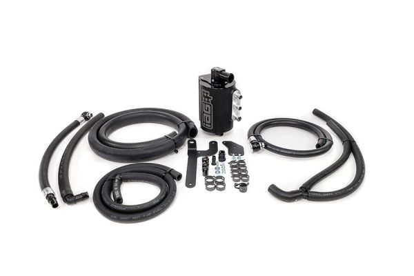 2015-2020 SUBARU WRX IAG PERFORMANCE V3 COMPETITION SERIES AIR OIL SEPARATOR AOS BLACK