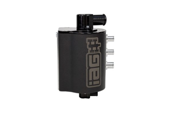 2008-2014 SUBARU WRX & 2008-2020 STI IAG PERFORMANCE V3 COMPETITION SERIES AIR OIL SEPARATOR AOS BLACK - Image 2