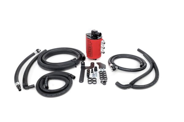 2015-2020 SUBARU WRX IAG PERFORMANCE V3 COMPETITION SERIES AIR OIL SEPARATOR AOS RED