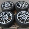 2008-2017 SUBARU WRX STI SILVER ENKEI WHEELS RIMS & TIRES 18X8.5 +55 OEM 5X114 - Image 3
