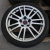 2008-2017 SUBARU WRX STI SILVER ENKEI WHEELS RIMS & TIRES 18X8.5 +55 OEM 5X114 - Image 5