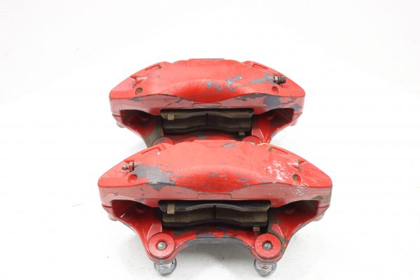 2002-2014 SUBARU WRX 4 PISTON CADILLAC ATS BIG BRAKE CALIPER KIT W/ 5X100 HUBS - Image 2