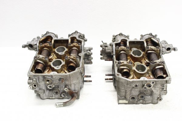2008-2018 SUBARU WRX STI W25 DUAL AVCS CYLINDER HEADS ASSEMBLY 69K MILES OEM - Image 4