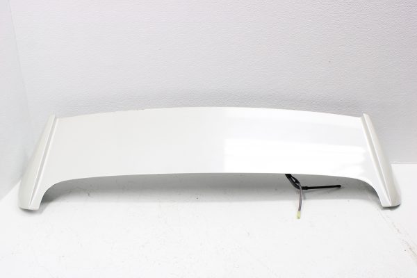 2008-2014 SUBARU WRX STI HATCH REAR TRUNK WING SPOILER WHITE OEM - Image 2