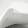 2008-2014 SUBARU WRX STI HATCH REAR TRUNK WING SPOILER WHITE OEM - Image 6