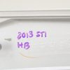 2008-2014 SUBARU WRX STI HATCH REAR TRUNK WING SPOILER WHITE OEM - Image 8