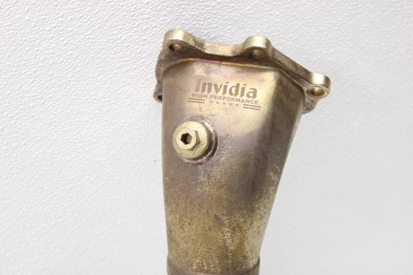 08-14 SUBARU WRX & 08-21 STI INVIDIA DOWNPIPE EXHAUST DIVORCED WASTEGATE 2 BUNGS - Image 5
