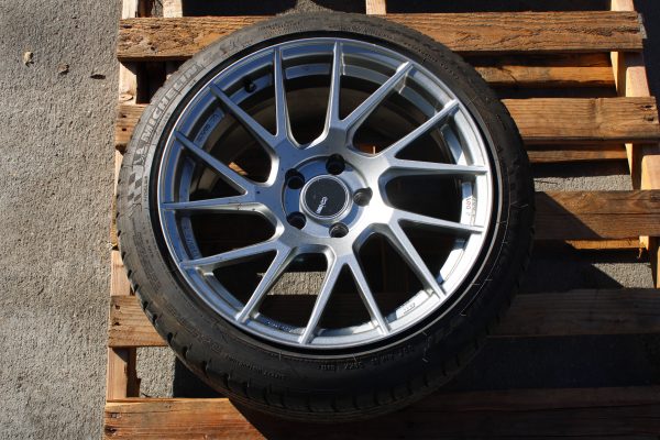 ENKEI TM-7 WHEEL RIM & 245/40/18 MICHELIN PILOT A/S 3+ TIRE 18X9.5 +38 5X114 #1