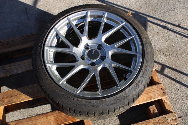 ENKEI TM-7 WHEEL RIM & 245/40/18 MICHELIN PILOT A/S 3+ TIRE 18X9.5 +38 5X114 #1 - Image 2