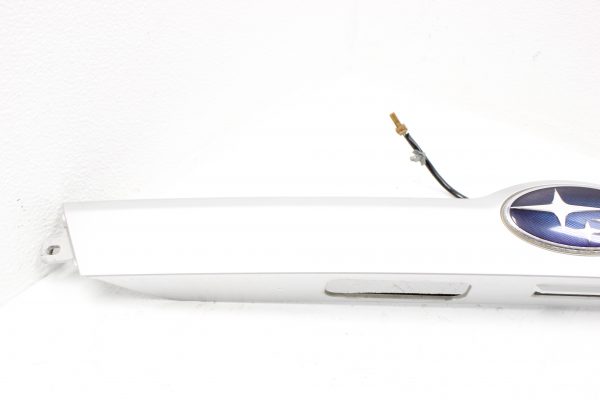 2008-2014 SUBARU WRX & STI HATCH REAR TRUNK LIFT GATE TRIM GARNISH WHITE OEM - Image 5