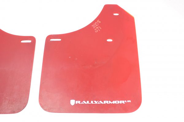 2002-2007 SUBARU WRX & STI RALLY ARMOR RED MUD FLAPS SET FRONT & REAR - Image 6