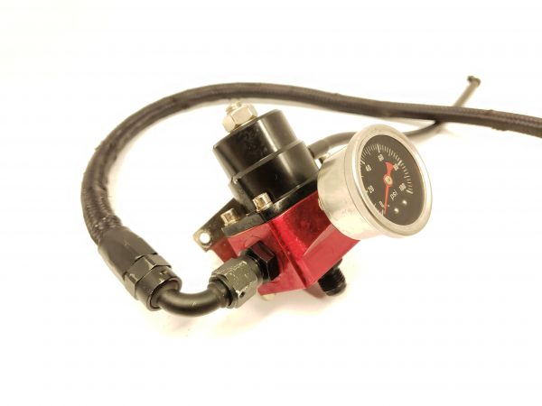 2002-2014 SUBARU WRX & 2007-2020 STI IAG PERFORMANCE GOLD TOP FEED FUEL RAILS / FPR FUEL SYSTEM KIT - Image 3