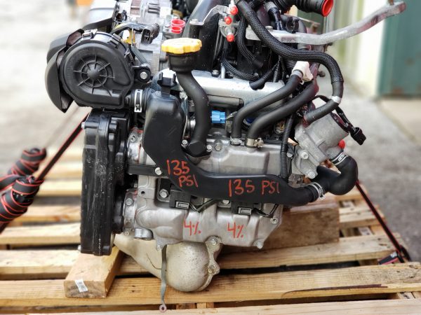 2008-2014 SUBARU IMPREZA WRX USDM ENGINE LONG BLOCK & VF52 TURBO 2.5L EJ255 69K MILES - Image 7