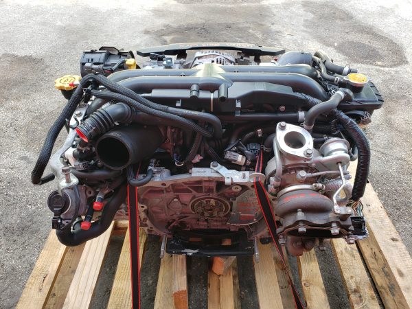 2008-2014 SUBARU IMPREZA WRX USDM ENGINE LONG BLOCK & VF52 TURBO 2.5L EJ255 69K MILES - Image 8