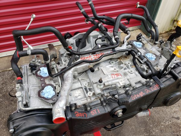 2008-2021 SUBARU WRX STI IAG PERFORMANCE STAGE 2 TUFF BUILT ENGINE LONG BLOCK EJ257 9K MILES - Image 4
