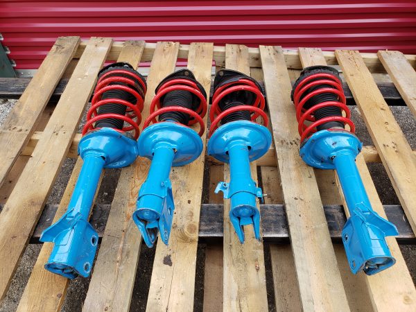 2002-2007 SUBARU WRX SEDAN TOKICO FRONT & REAR STRUTS SHOCKS W/ LOWERING SPRINGS - Image 6