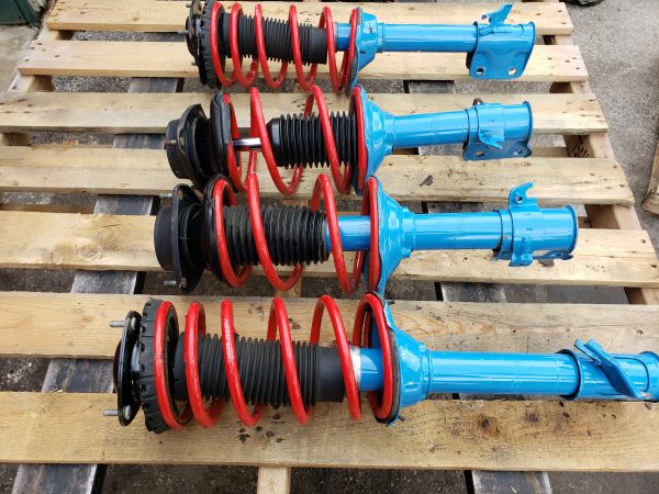 2002-2007 SUBARU WRX SEDAN TOKICO FRONT & REAR STRUTS SHOCKS W/ LOWERING SPRINGS - Image 8
