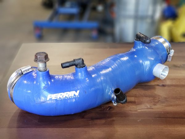 2002-2007 SUBARU WRX & 2004-2021 STI PERRIN SILICONE TURBO INLET HOSE 2.4 INCH
