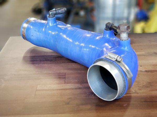 2002-2007 SUBARU WRX & 2004-2021 STI PERRIN SILICONE TURBO INLET HOSE 2.4 INCH - Image 2